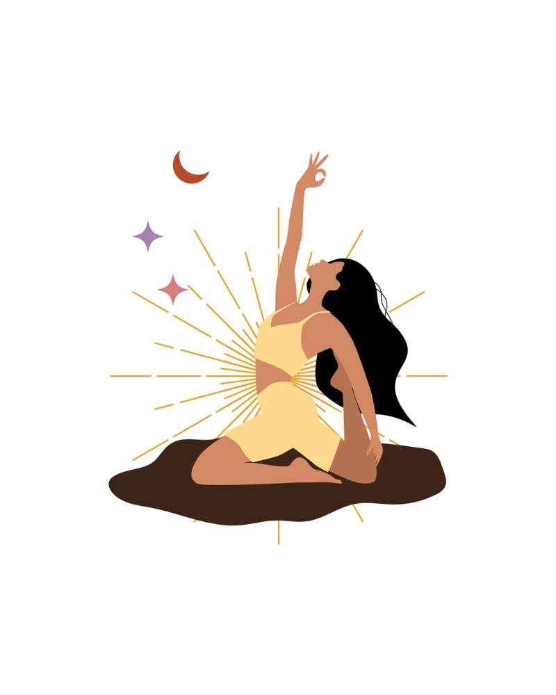 Karla’s Solar Plexus Chakra illustration